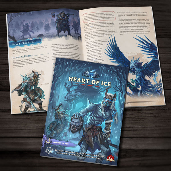 Frostwildes: Heart of Ice - Physical 5e Adventure Booklet - Only-Games