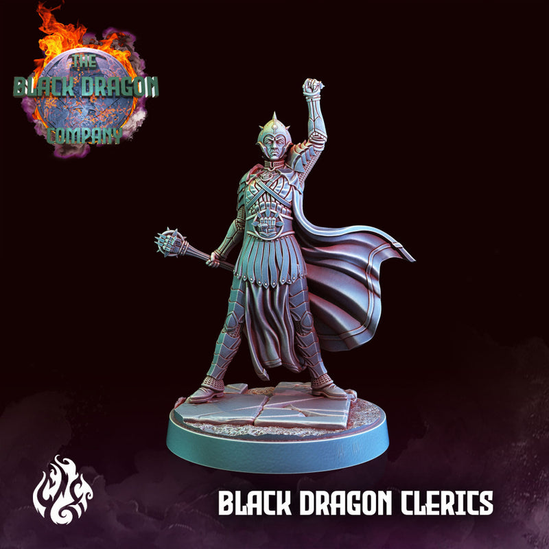 Black Dragon Clerics - Only-Games