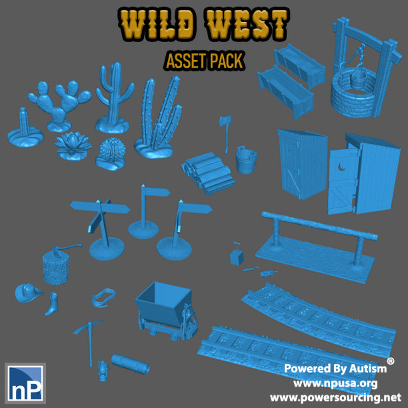 Wild West Asset Pack 1 - Only-Games
