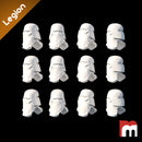 (Legion) 12x Galactic Marines Helmets - Only-Games