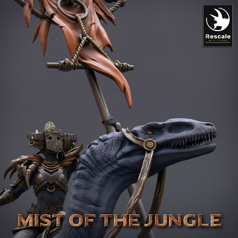 Raptor Look Left Banner - Only-Games