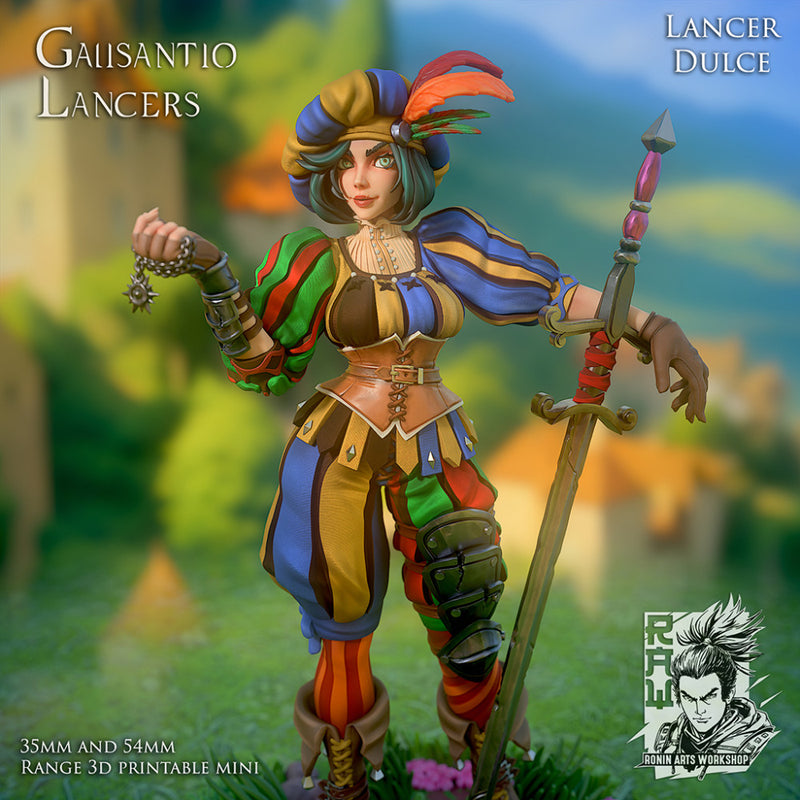 Dulce The Lancer - landsknecht style guard - Only-Games