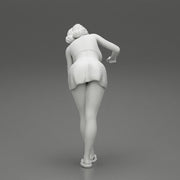 sexy girl cleaning in sponge and cleaning bottle - Only-Games