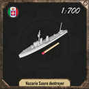 1/700 Nazario Sauro destroyer - Only-Games
