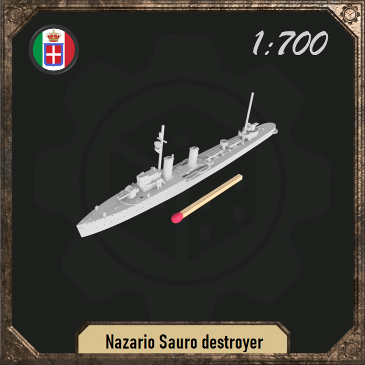 1/700 Nazario Sauro destroyer