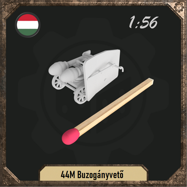 1/56 44M Buzogányvető rocket launcher