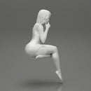 Beautiful Girl In Sexy Lingerie Sitting - Only-Games