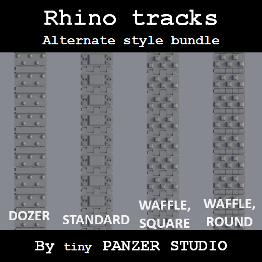 Rhino replacement tracks - Only-Games