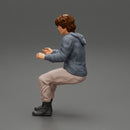 Man sitting on driver seat in car - Only-Games