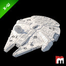 (XW) Inverted Millennium Falcon - Only-Games