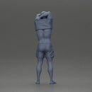 muscular man in shorts taking off his shirt to go swimming - Only-Games