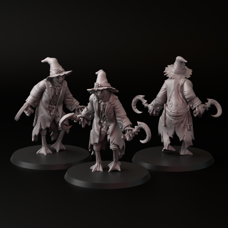 Scarecrows (3 Miniatures)