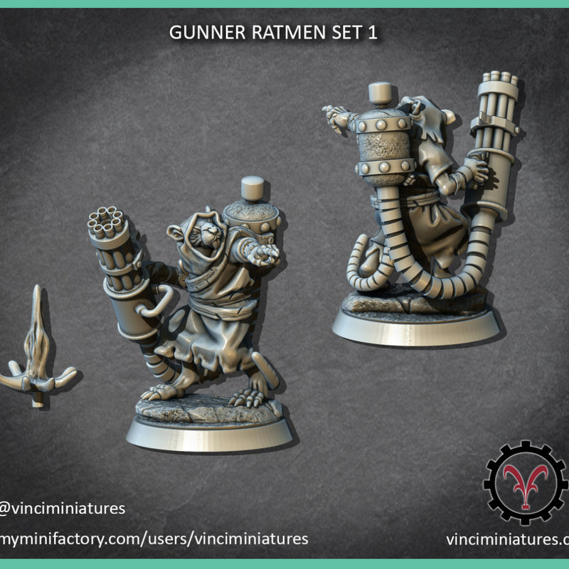 GUNNER RATMEN SET 1 - Only-Games