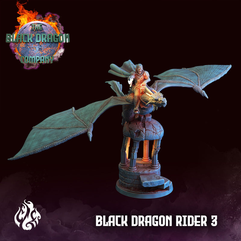 Black Dragon Rider - Only-Games