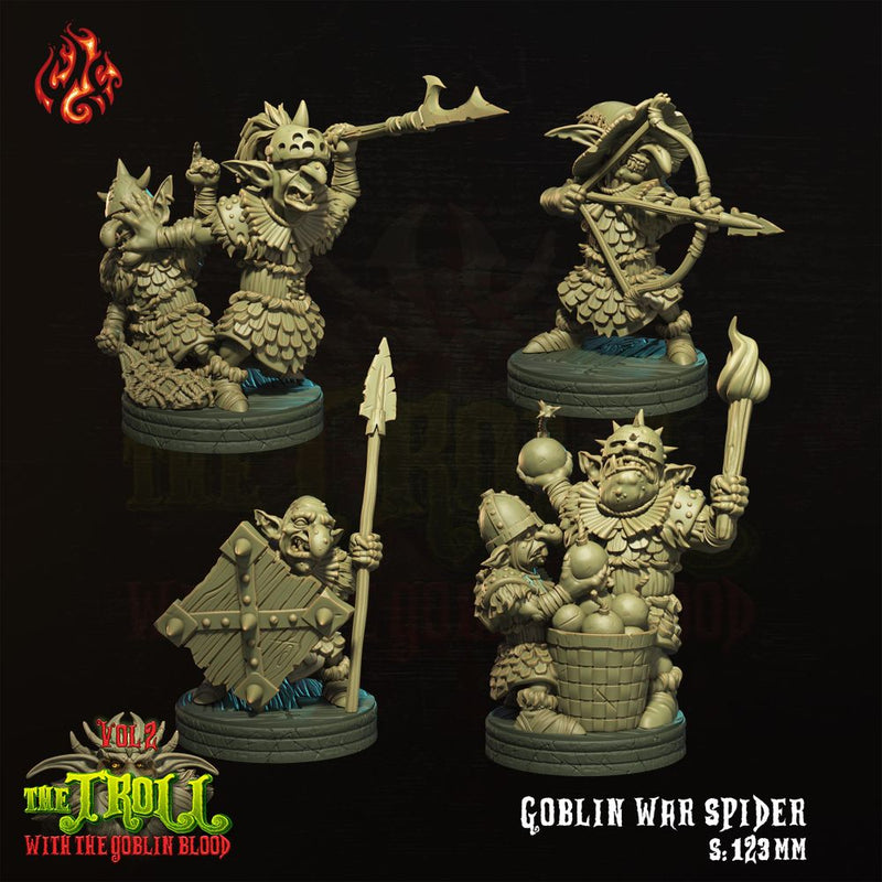 Goblin War Spider and Goblin Crew - Only-Games