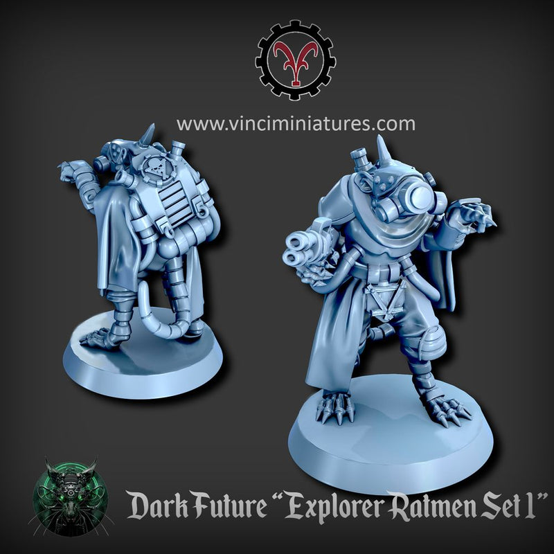 DARK FUTURE EXPLORER RATMEN SET 1 - Only-Games