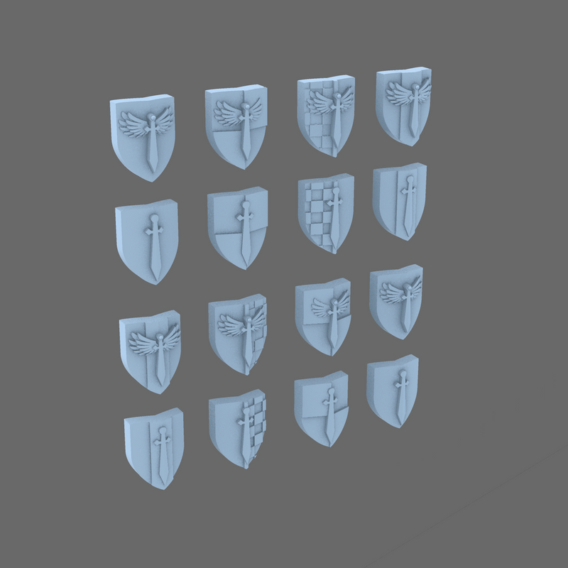 Angels Of Shadow Shoulder Shields