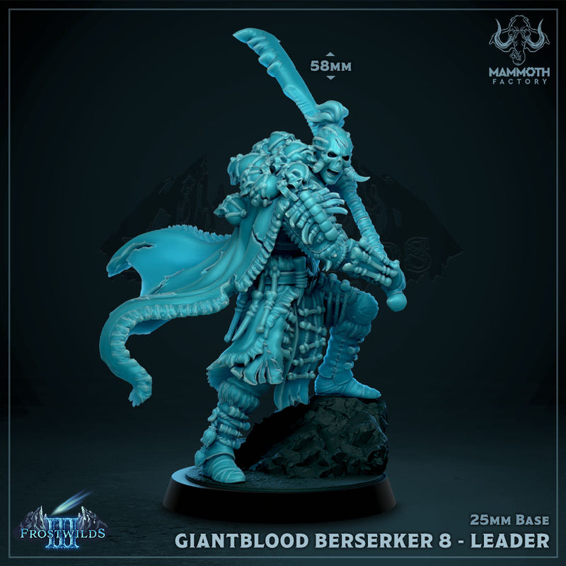 Giantblood Berserker Warband