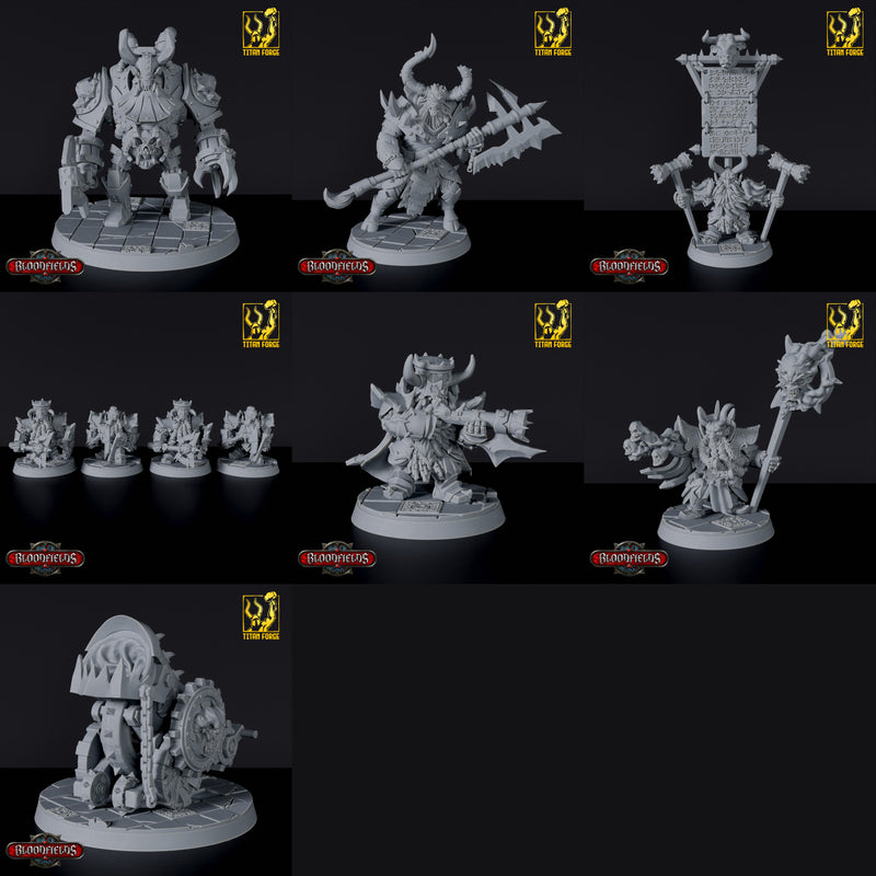 Caves of Corruption - Mega Deal - 61 Miniatures - Bloodfields Army