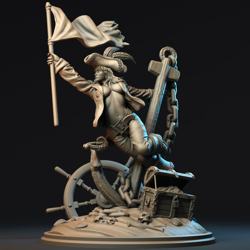 Anchoretta the Pirate girl - 75 mm - Only-Games