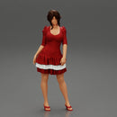 Beautiful lady in elegant robe - Only-Games