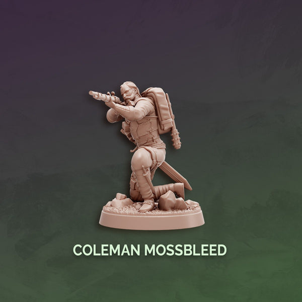 Coleman Mossbleed - Human Fighter Sniper