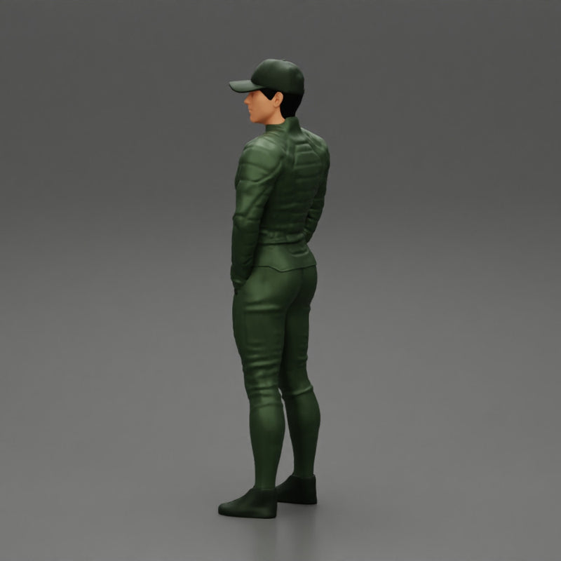 motorbiker standing with his hands in pocket - Only-Games
