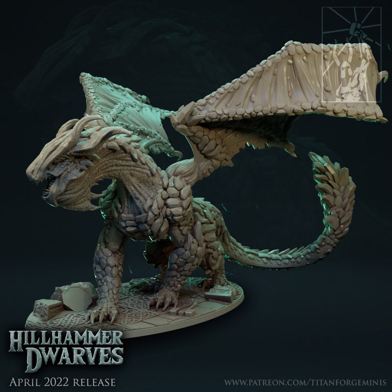 Hillhammer Dwarves Magma Dragon - Only-Games