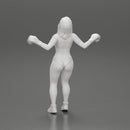 Tired boxing girl is lying in the boxing ring about to be knocked out - Only-Games