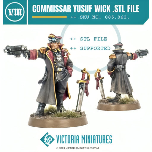 Commissar Yusuf Wick STL Download - Only-Games