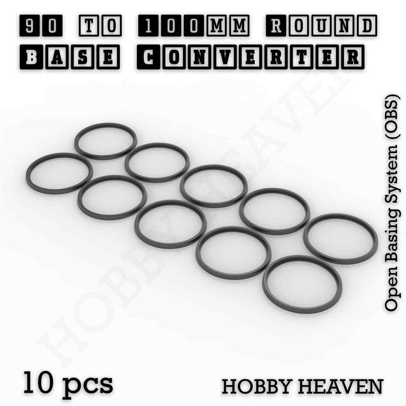 Round Bases Size Converters Round to Round 3d Print Full Range - Only-Games