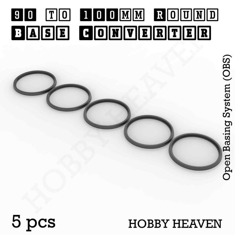 Round Bases Size Converters Round to Round 3d Print Full Range - Only-Games
