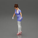 2 Models - flight attendant serving drinks to passengers on board - Only-Games