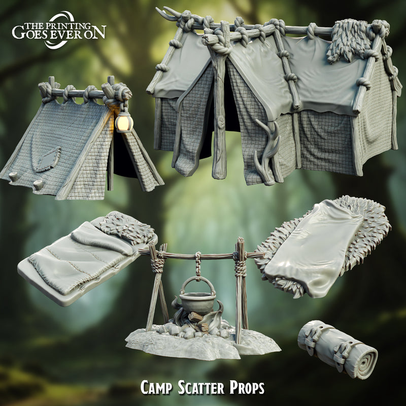 Camp Scatter Props - Only-Games