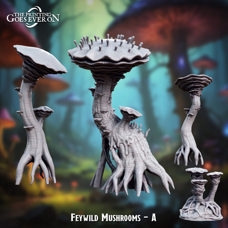 Feywild Mushrooms - Type A - Only-Games