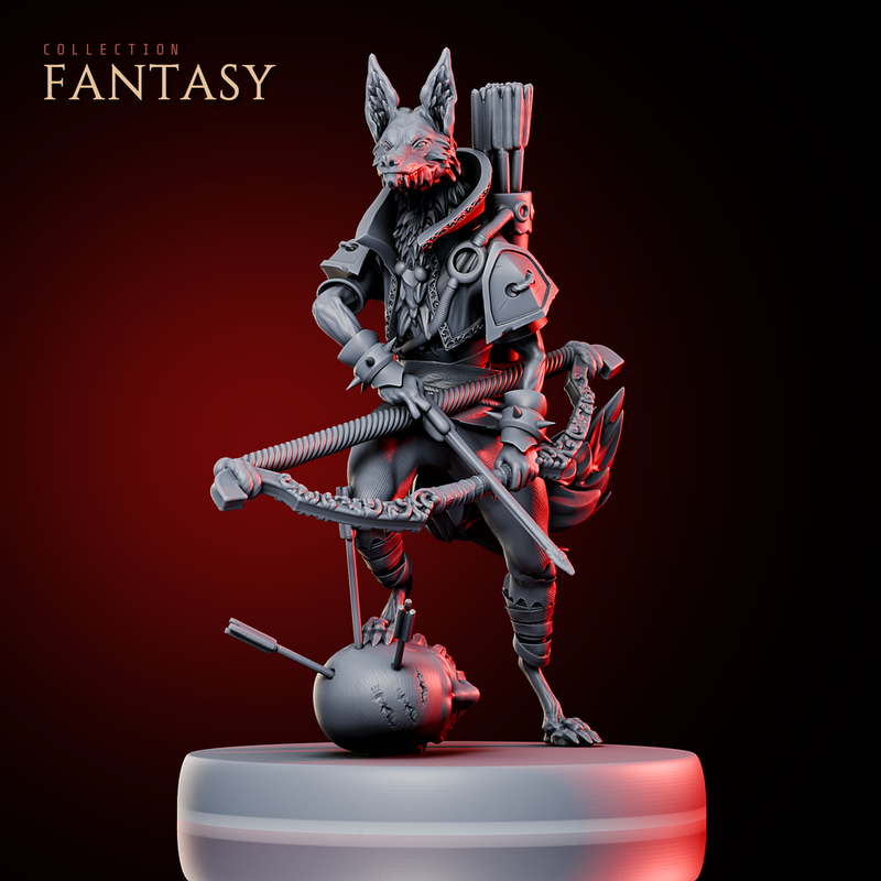 Fox Folk Archer - Only-Games