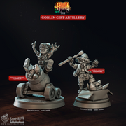 Goblin Gift Artillery - Holiday Horde - CastNPlay - Terrain Wargaming D&D DnD 28mm 32mm 40mm 54mm - Only-Games