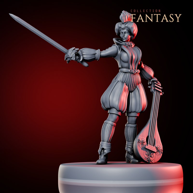 Female Bard 2 - Only-Games