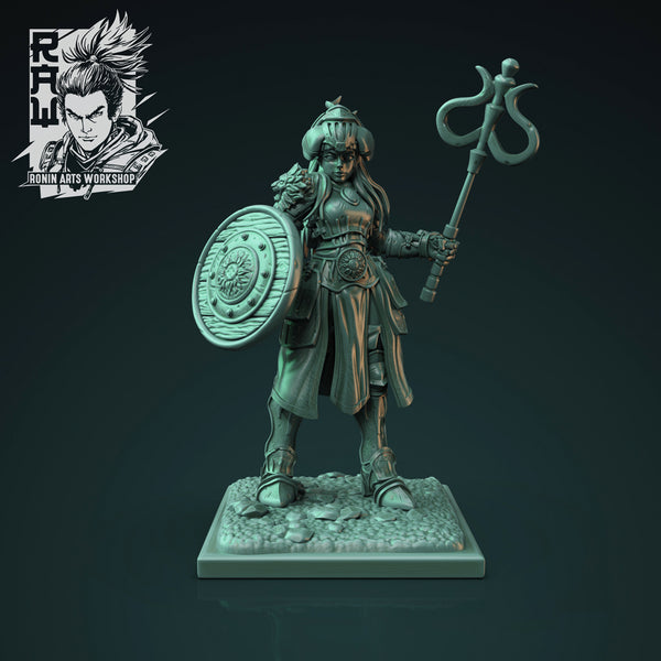 Burondi The Cleric - Idle Pose - Only-Games