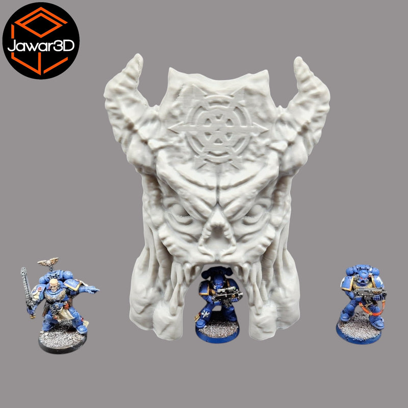 Demonic Gateway - 28mm Wargaming Scatter Terrain Scenery Tabletop Miniature - Only-Games