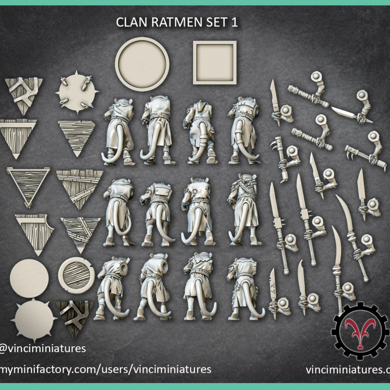 CLAN RATMEN SET 1 - Only-Games