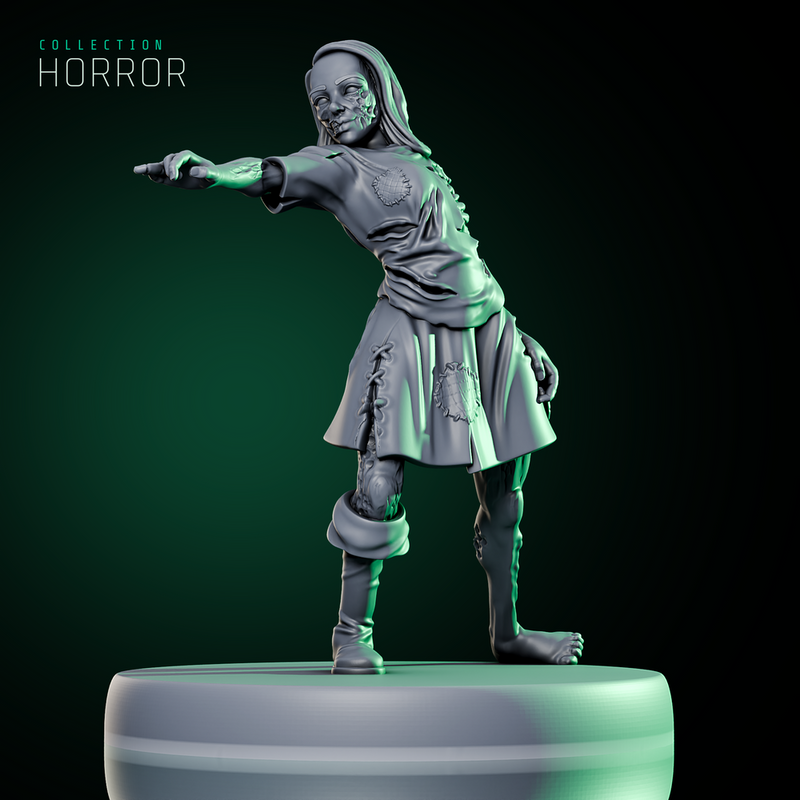 Zombie Villager Female - Only-Games