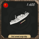 1/600 Ural armed cargo ship - Only-Games