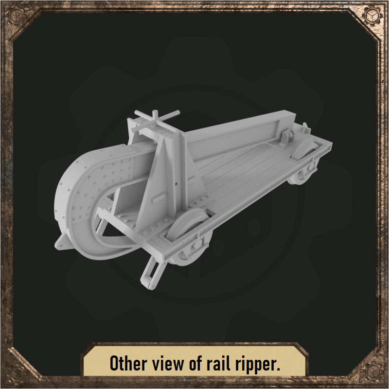 1/56 Rail ripper (Schienenwolf)