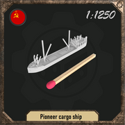 1/1250 Pioneer cargo ship - Only-Games