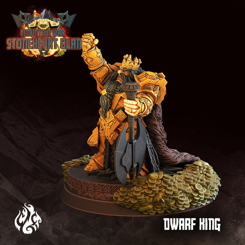 Dwarf King of StoneHeart Clan - Only-Games