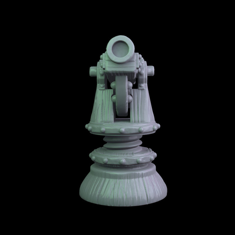 Gun with an elevation arc (Medieval Artillery) - Only-Games
