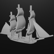4x 1/2400 Unite-class Corvettes/HMS Surprise (28 guns) - Only-Games