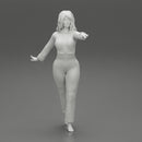 Beautiful Young Woman Wearing Onesie - Only-Games