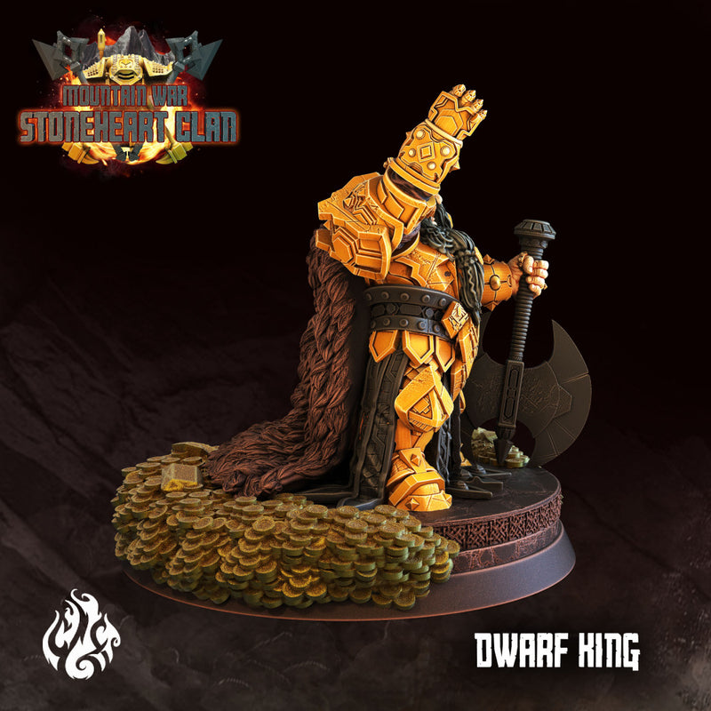 Dwarf King of StoneHeart Clan - Only-Games